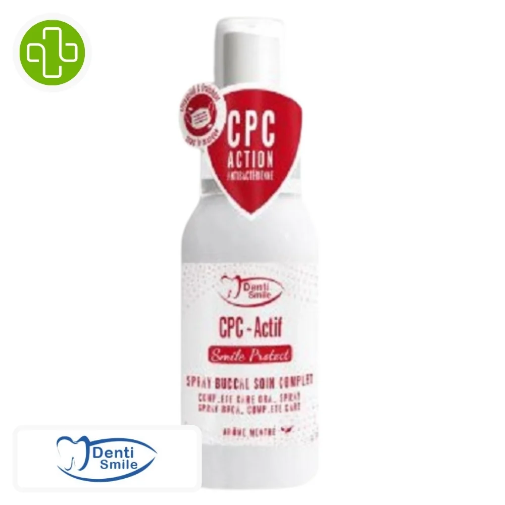 Denti Smile Protect Cpc Actif Spray Buccal Soin Complet Gout Menthe 30ml