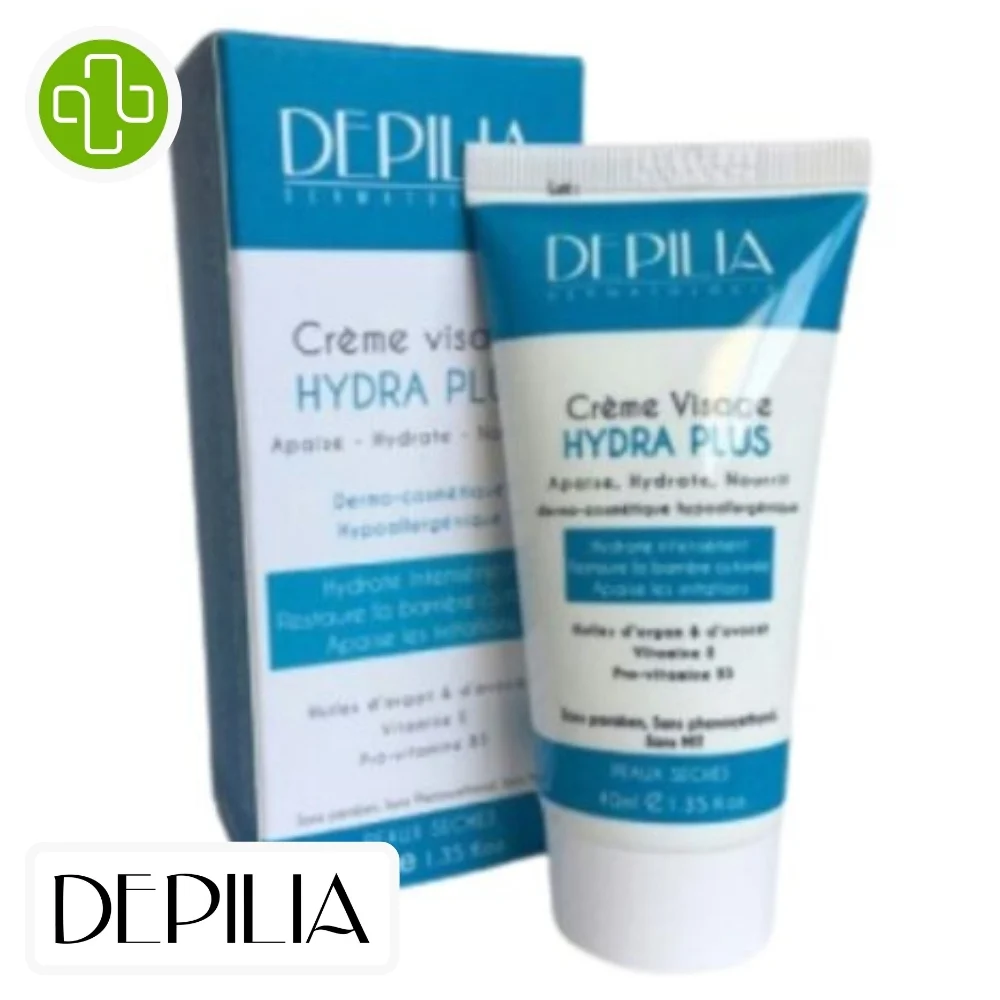 Depilia Hydra Plus Creme Visage 50ml