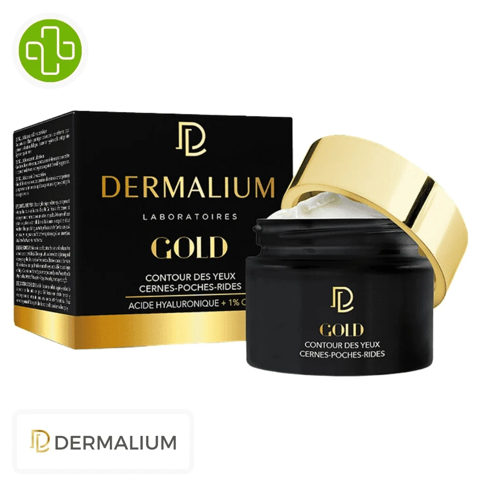 Dermalium Gold Contour Des Yeux 15ml 2