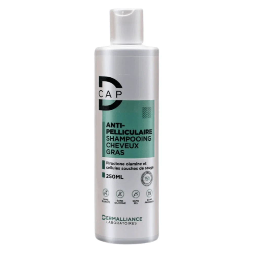 Dermalliance D Cap Anti Pelliculaire Shampoing Cheveux Gras 250ml