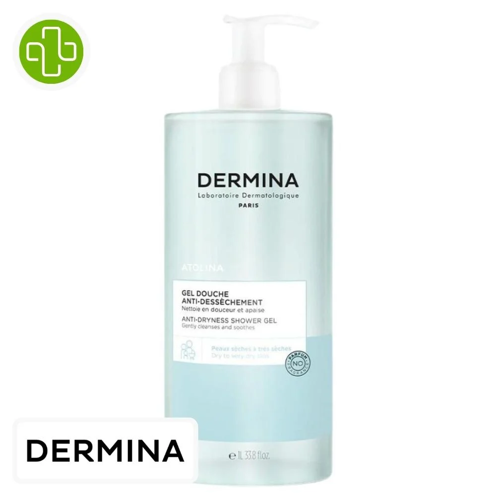 Dermina Atolina Gel Douche Anti Dessechement 1l