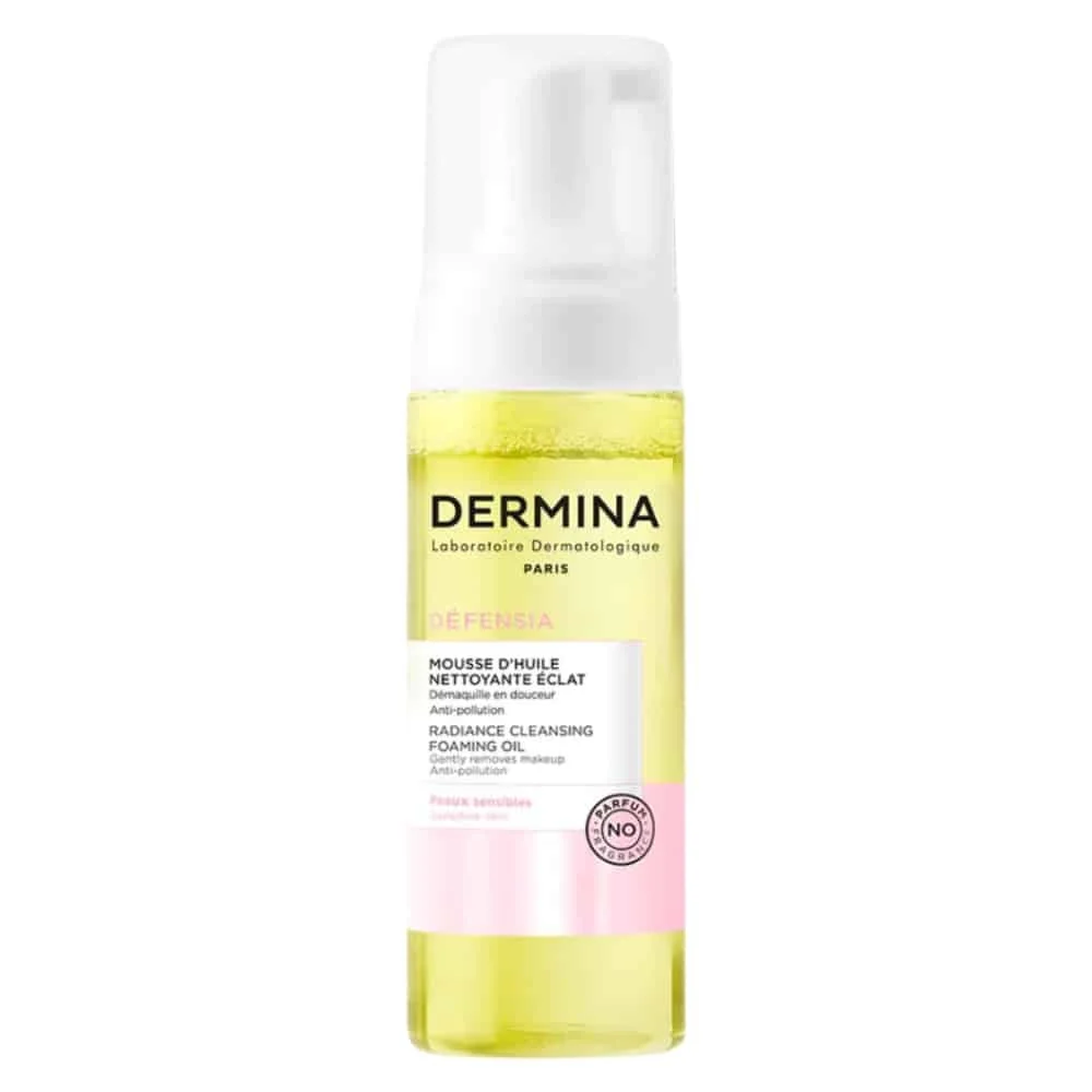 Dermina Defensia Mousse Dhuile Nettoyante Eclat 150ml