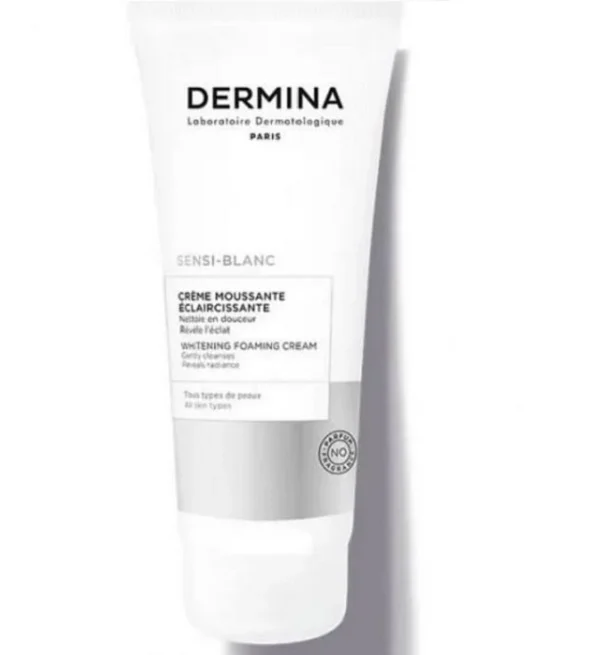 Dermina Sensi Blanc Creme Moussante Eclaircissante 200ml