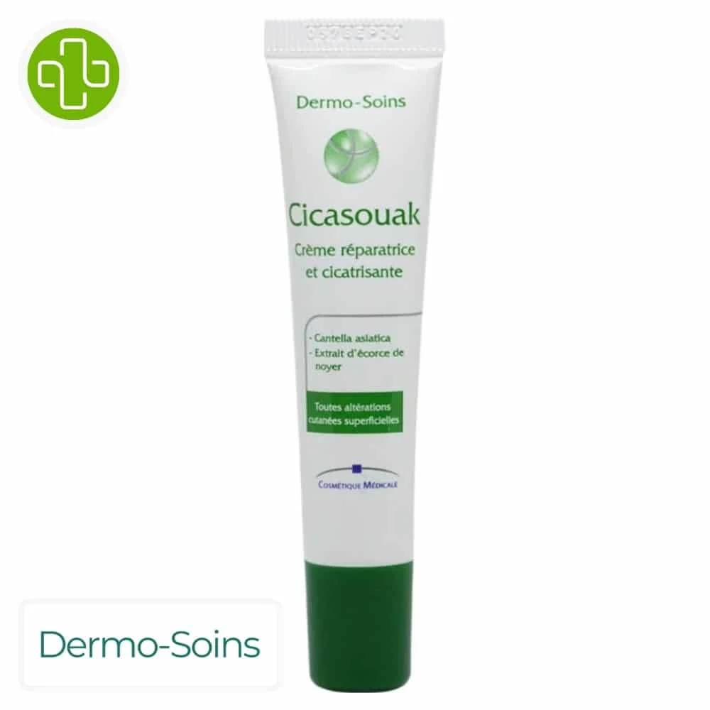 Dermo Soins Cicasouak Creme Reparatrice Et Cicatrisante 15ml