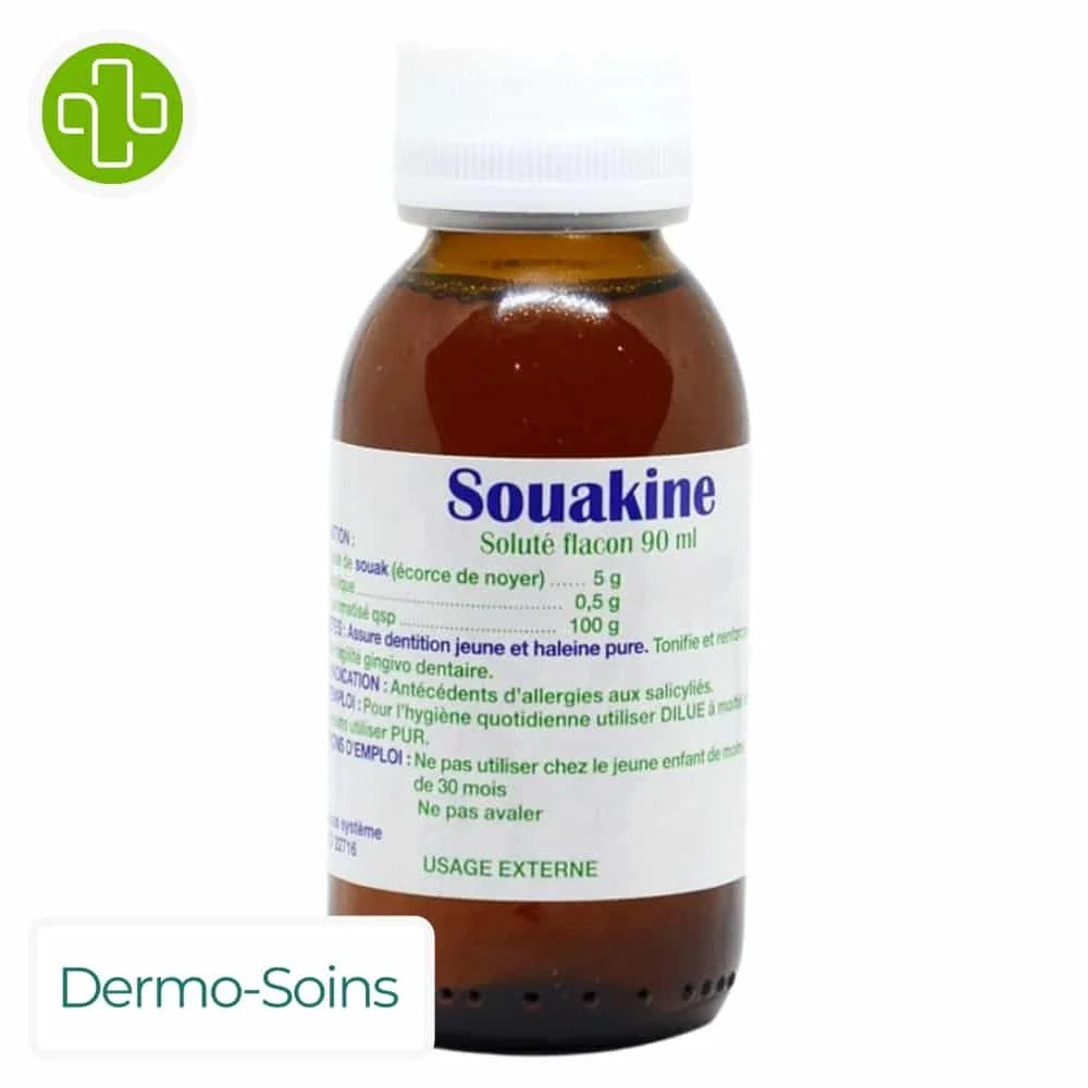 Dermo Soins Souakine Bain De Bouche Solute 90ml
