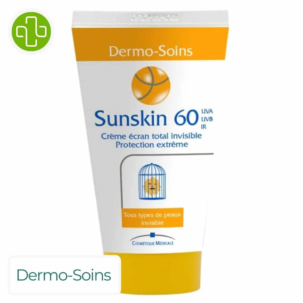 Dermo Soins Sunskin 60 Creme Ecran Total 50ml