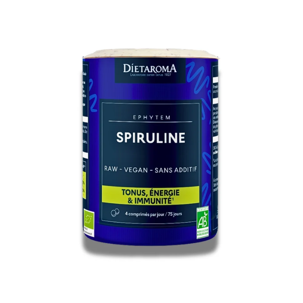 Dietaroma Spiruline Bio 300 Comprimes 1