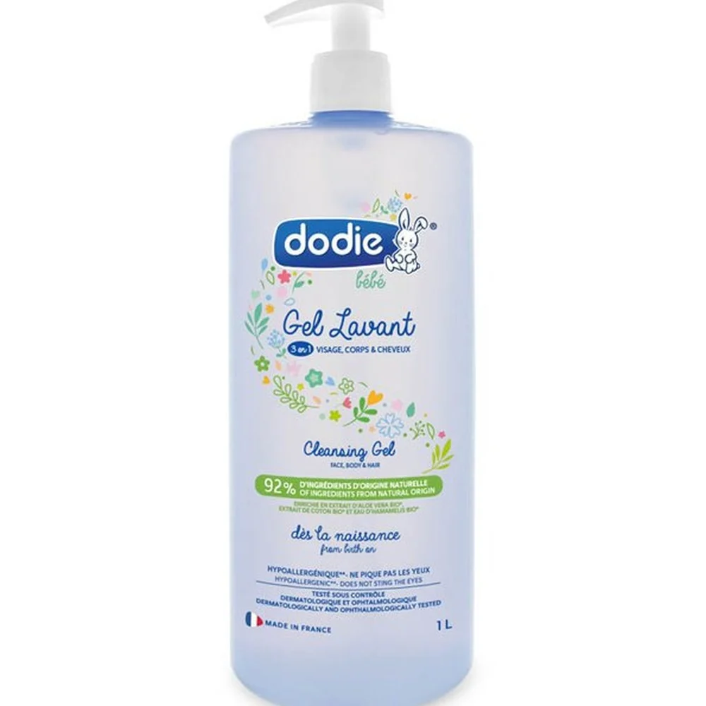 Dodie Gel Lavant 3 En 1 Flacon Pompe 1 L