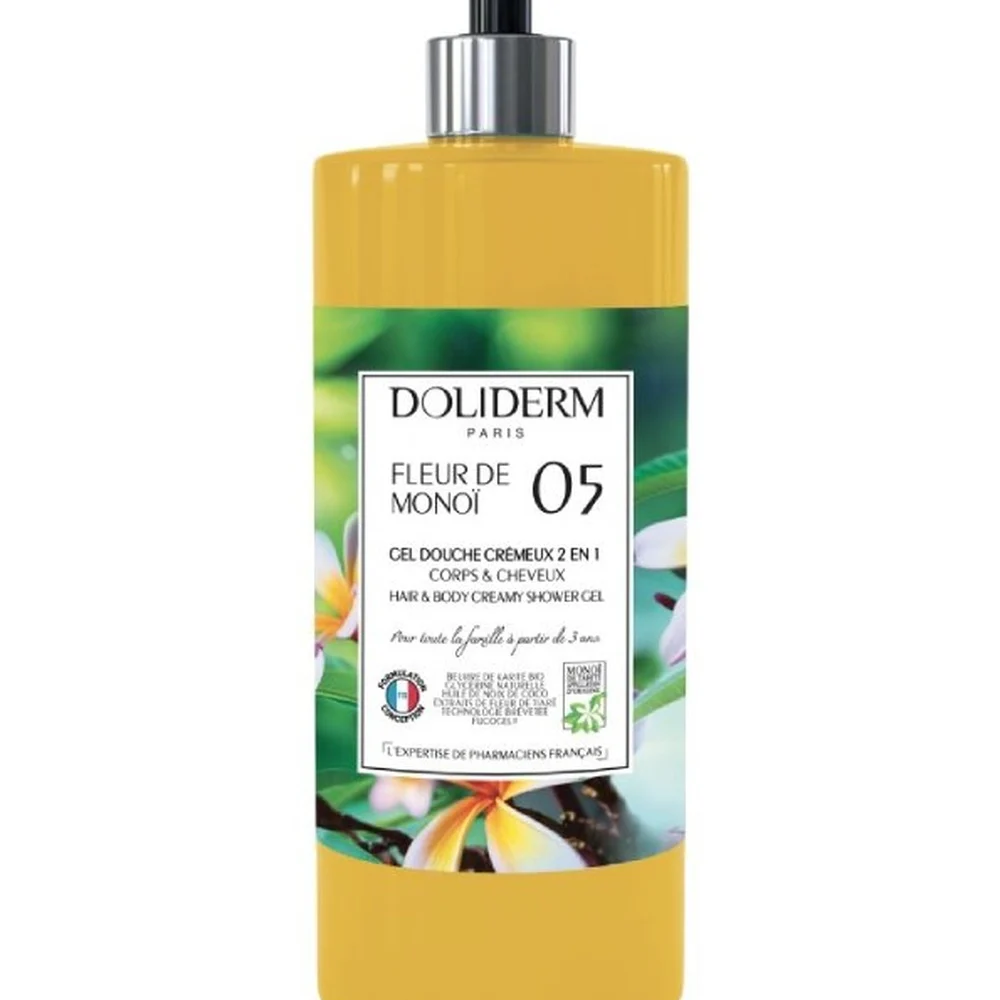 Doliderm Gel Douche 05 Fleur De Monoi 1l 1