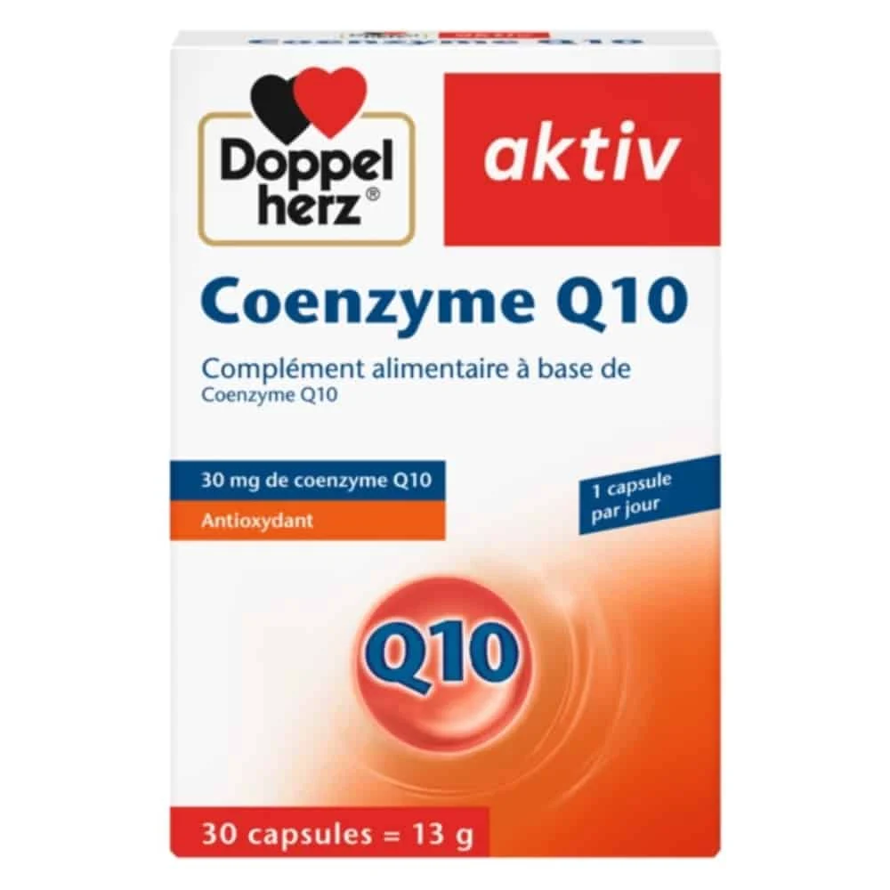 Doppel Herz Aktiv Coenzyme Q10 Antioxydant 30 Capsules