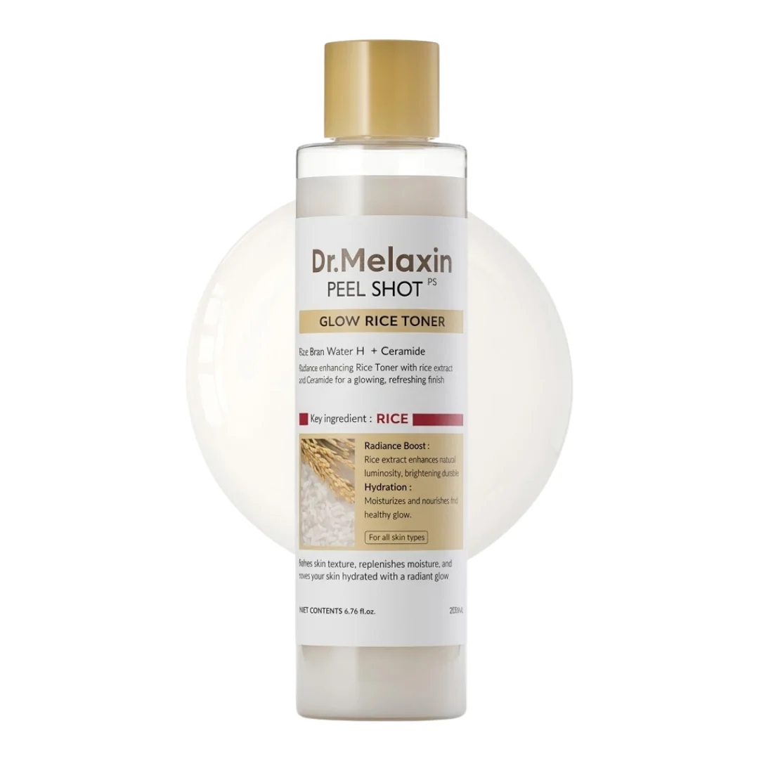 Drmelaxin Peel Shot Glow White Rice Toner 200ml