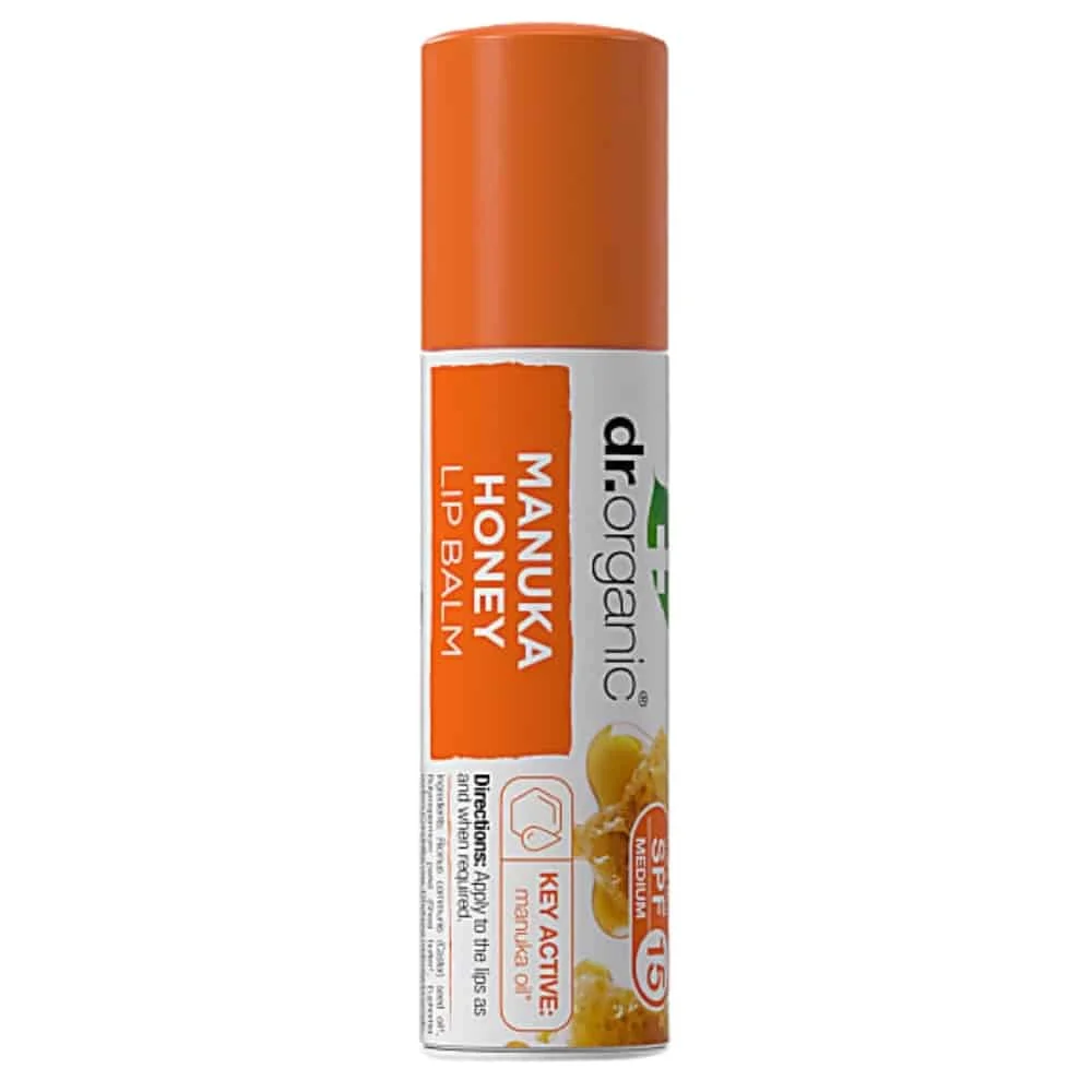 Dr Organic Baume A Levres Miel De Manuka Bio 57ml