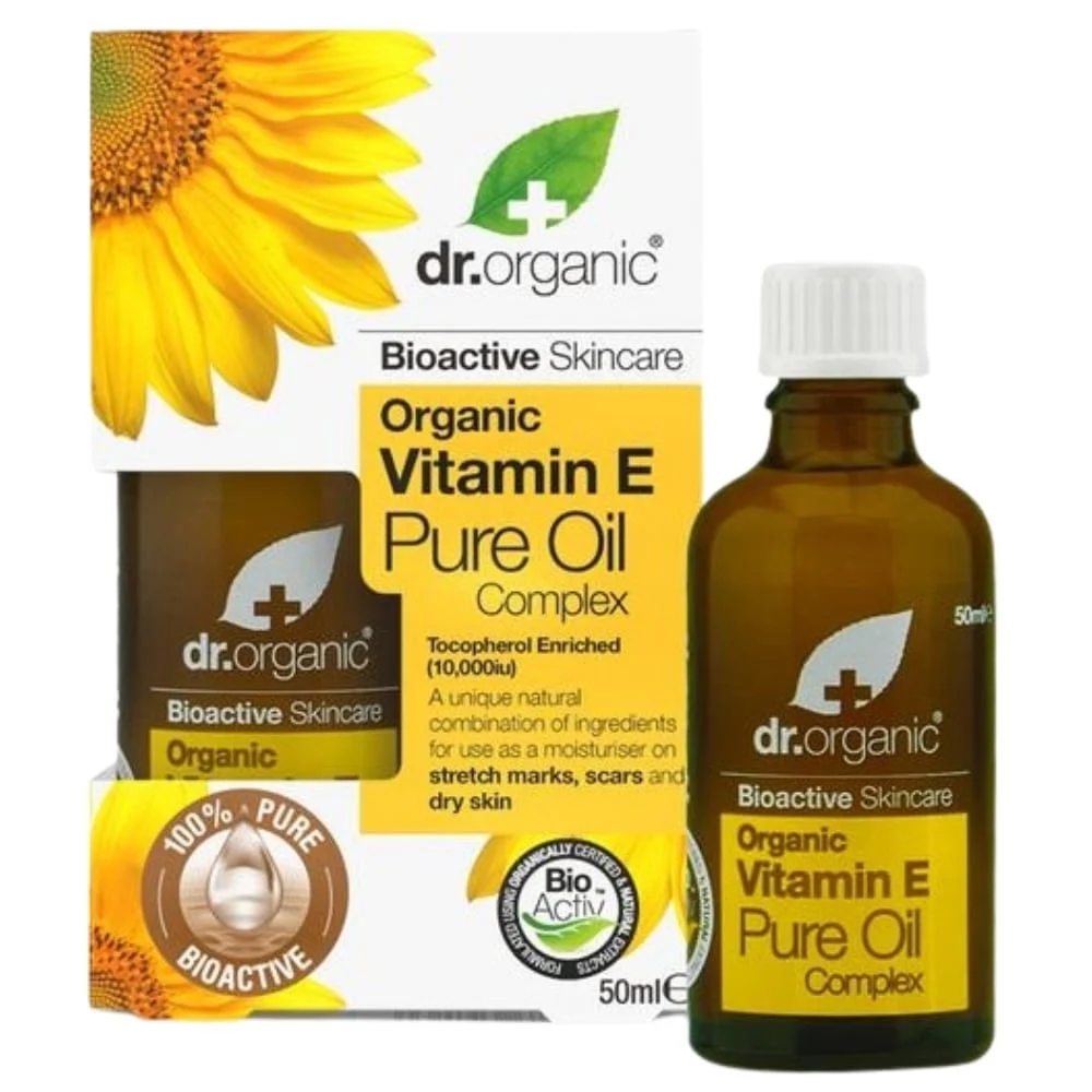 Dr Organic Huile Complexe Vitamine E Pure 50ml