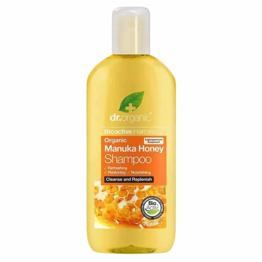 Dr Organic Shampoing Miel De Manuka Nourrissant Bio 265ml