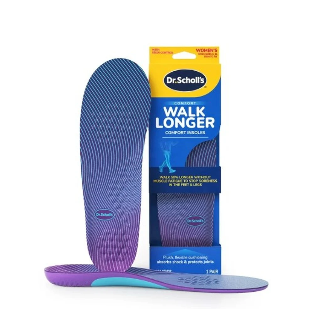Dr Scholl S Comfort Walk Longer Insole Womens
