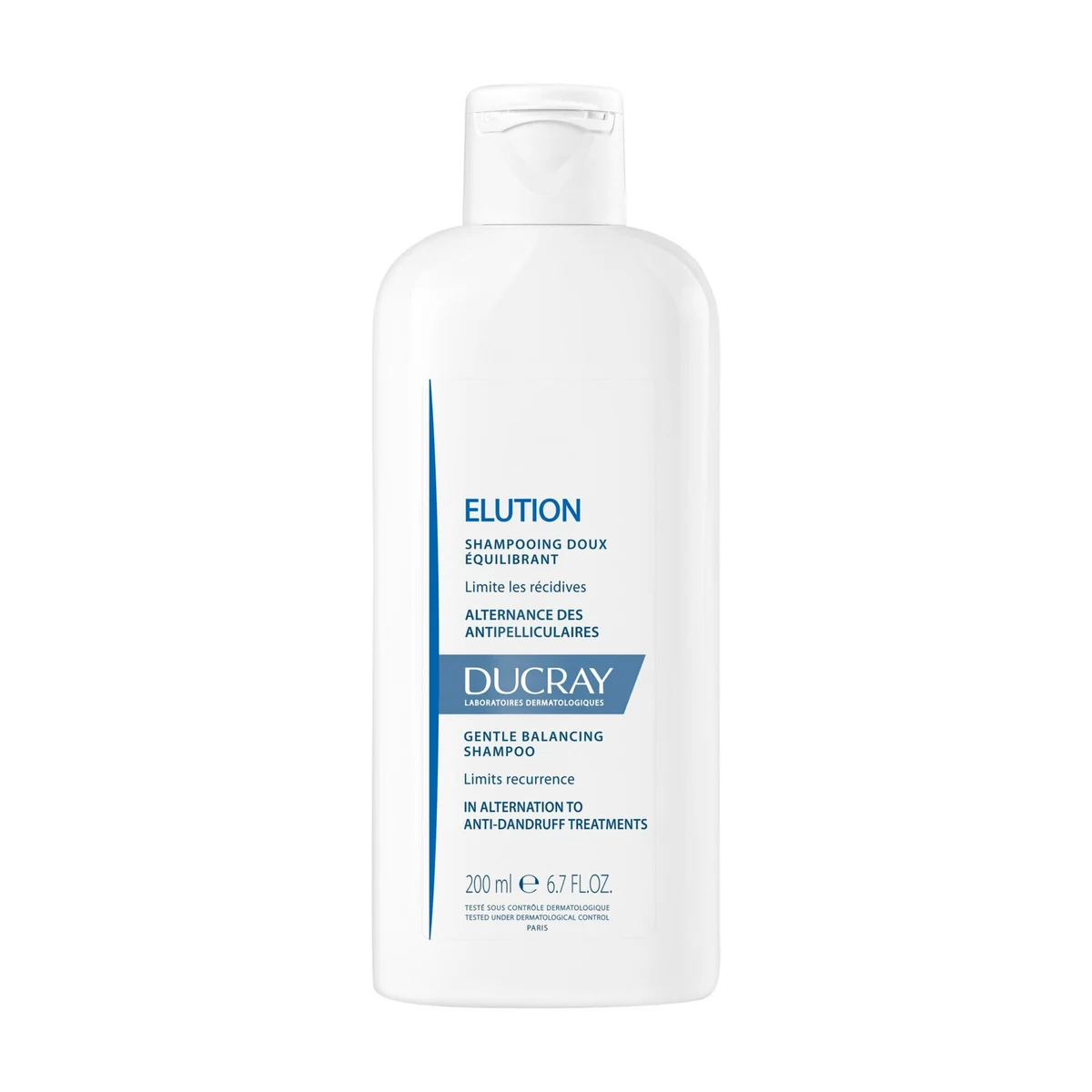 Ducray Shampooing Doux Equilibrant Shampoing Doux Antipelliculaire Elution 200 Ml