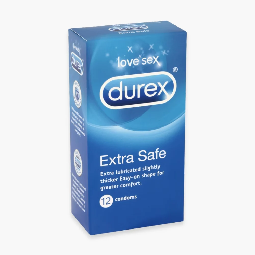 Durex Preservatifs Extra Safe Legerement Plus Epais 12u