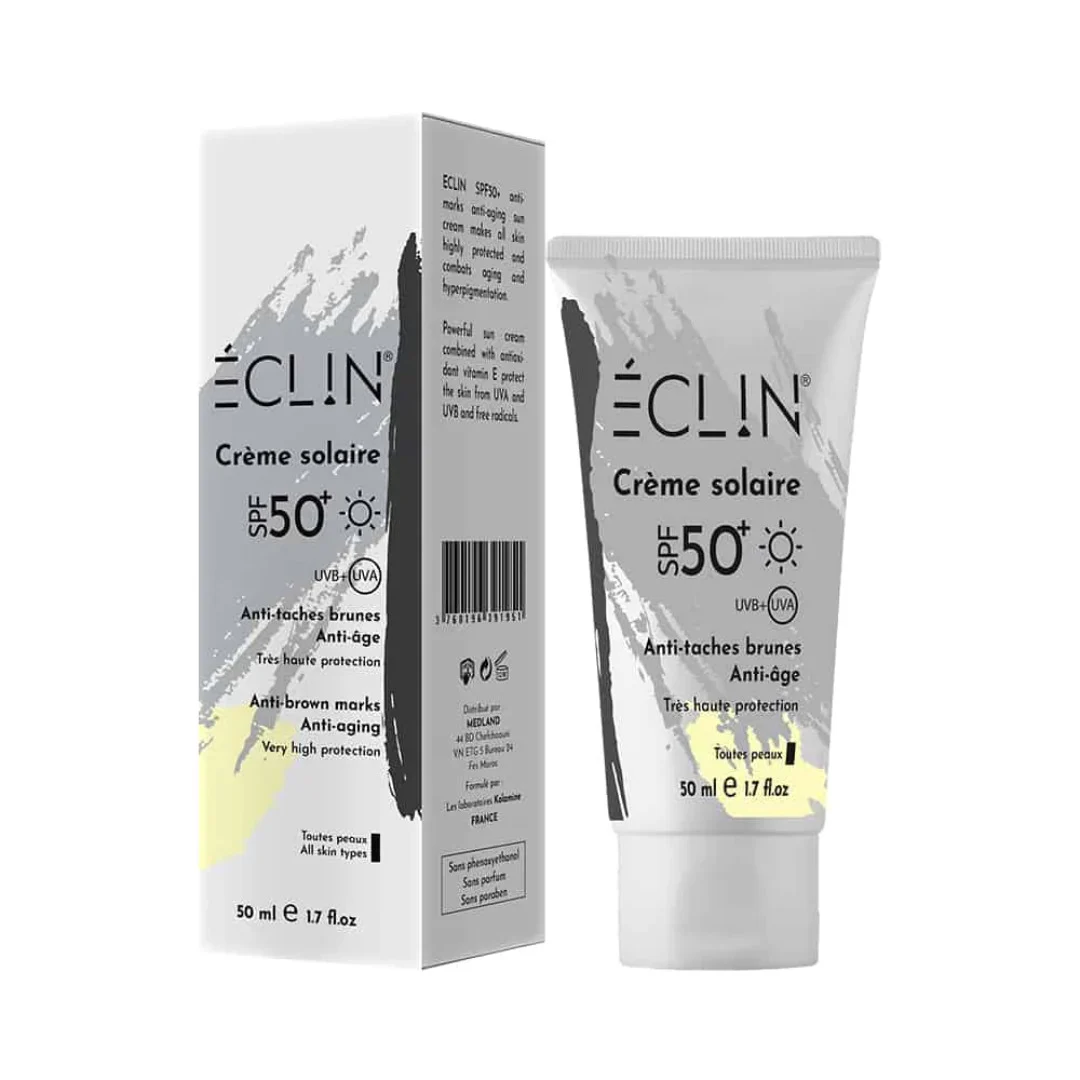 Eclin Ecran Solaire Anti Tache Anti Age Spf50 50ml