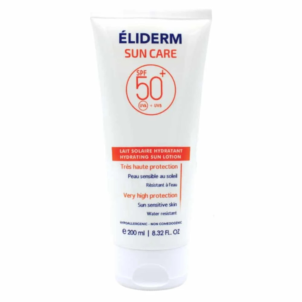 Eliderm Sun Care Lait Solaire Hydratant Spf50 200ml
