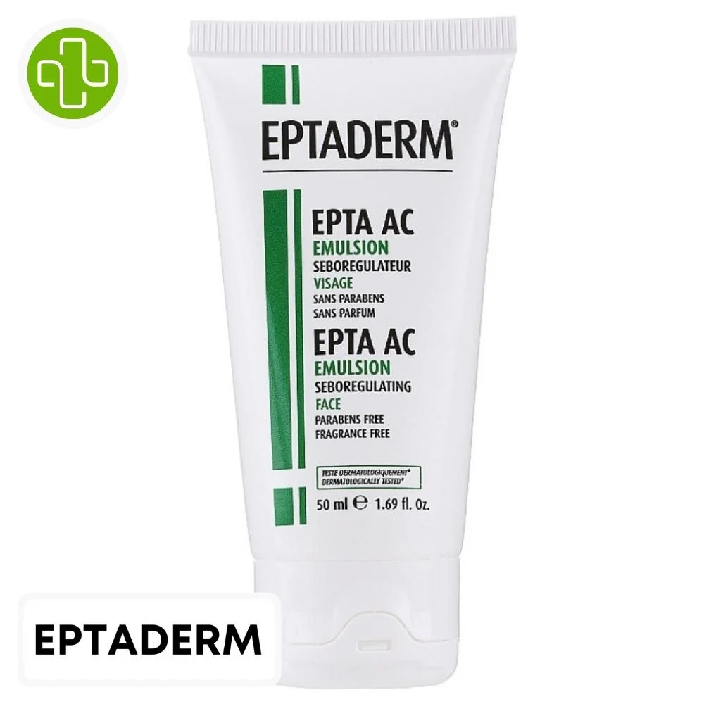 Eptaderm Epta Ac Emulsion Sebo Regulatrice 50ml