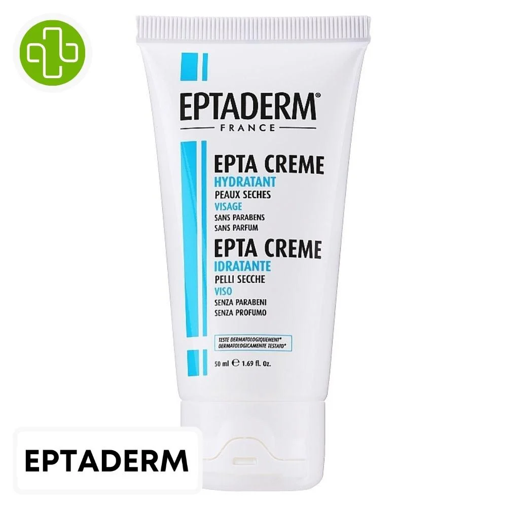 Eptaderm Epta Creme Hydratante Peau Seche 50ml