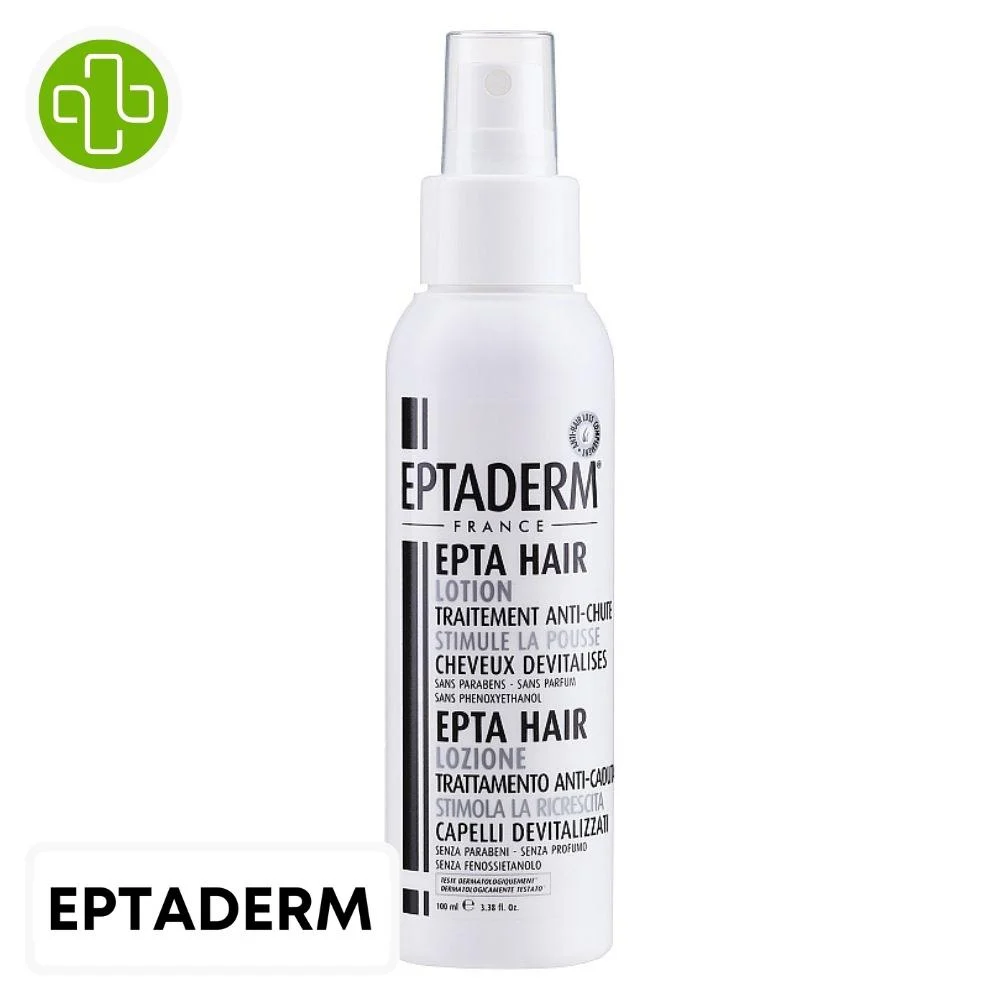 Eptaderm Epta Hair Lotion Traitement Anti Chute 100ml