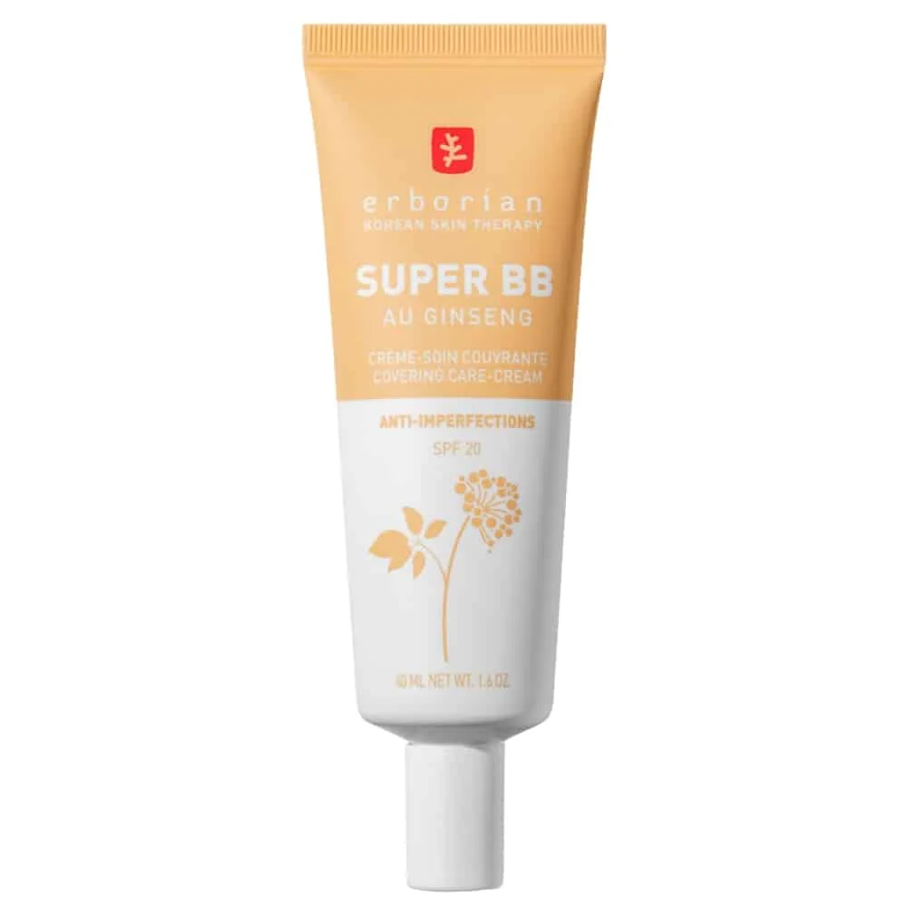 Erborian Super Bb Creme Soin Couvrante Anti Imperfections Teinte Nude Spf20 40ml