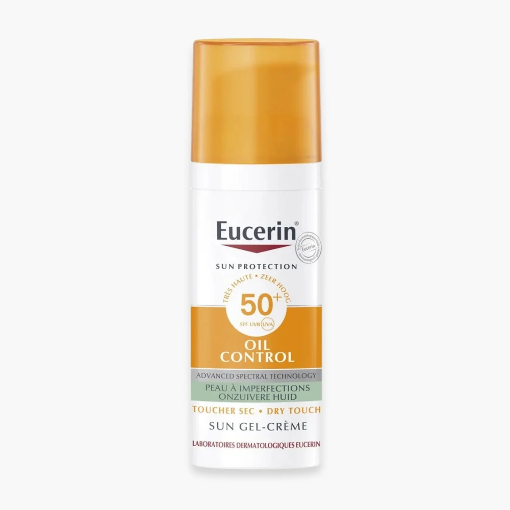 Eucerin Sun Oil Control Gel Creme Solaire Toucher Sec Spf50 50ml