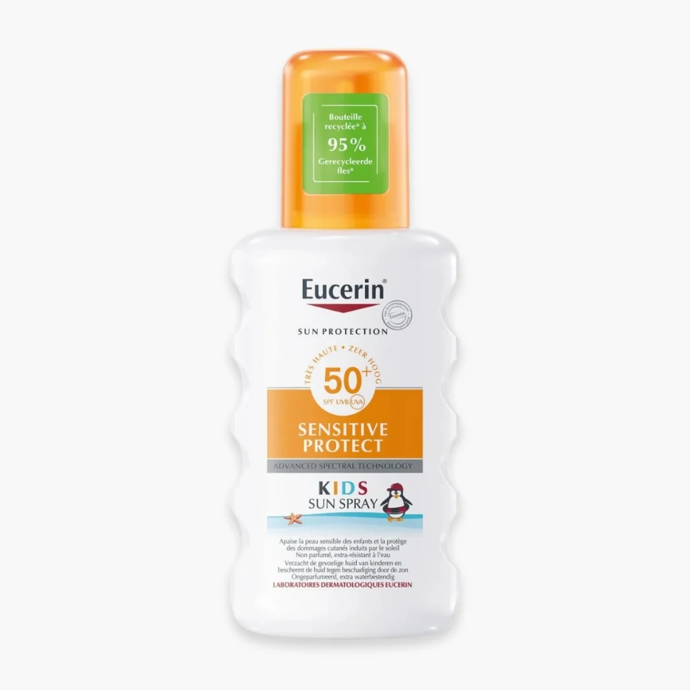 Eucerin Sun Sensitive Protect Kids Spray Solaire Spf50 200ml Destockage
