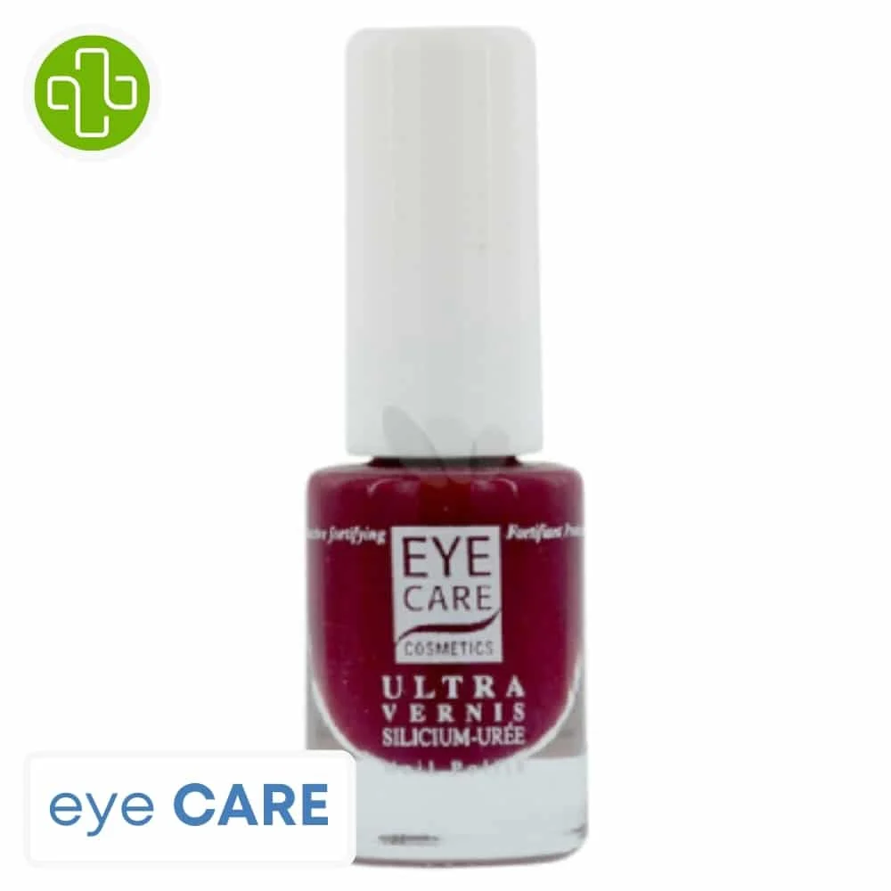Eye Care Ultra Vernis Silicium Uree Bordeaux 5ml