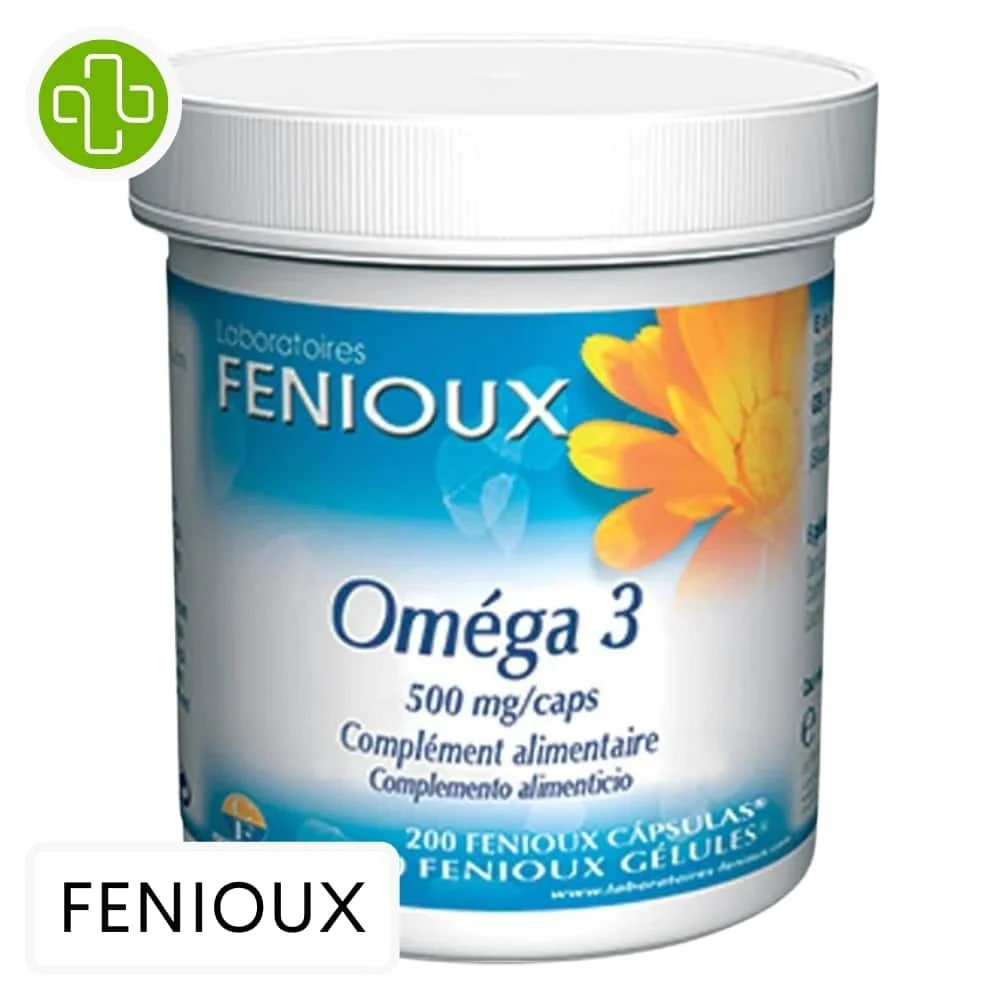 Fenioux Omega 3 500mg 200 Gelules