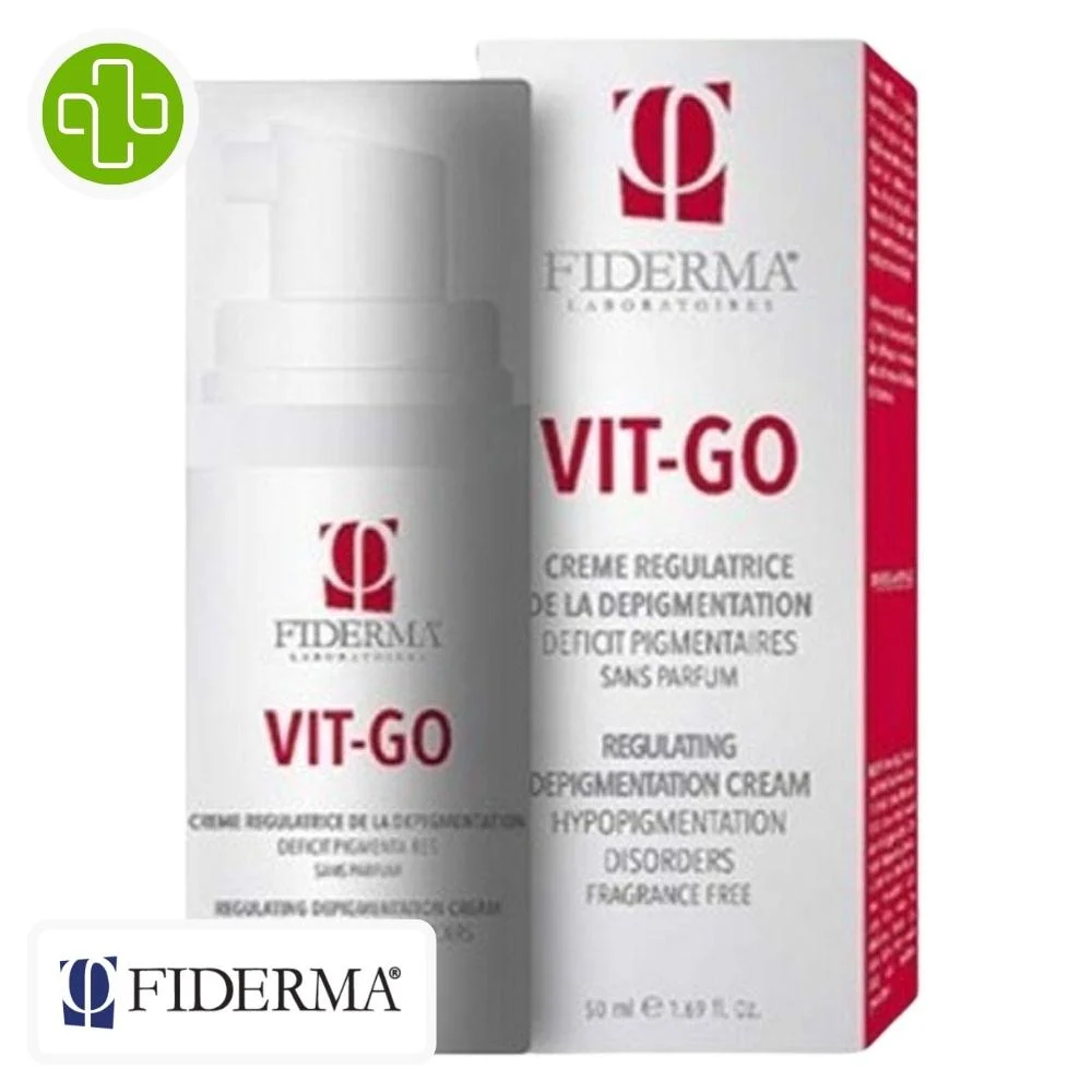 Fiderma Vit Go Creme Regulatrice De La Depigmentation 50ml