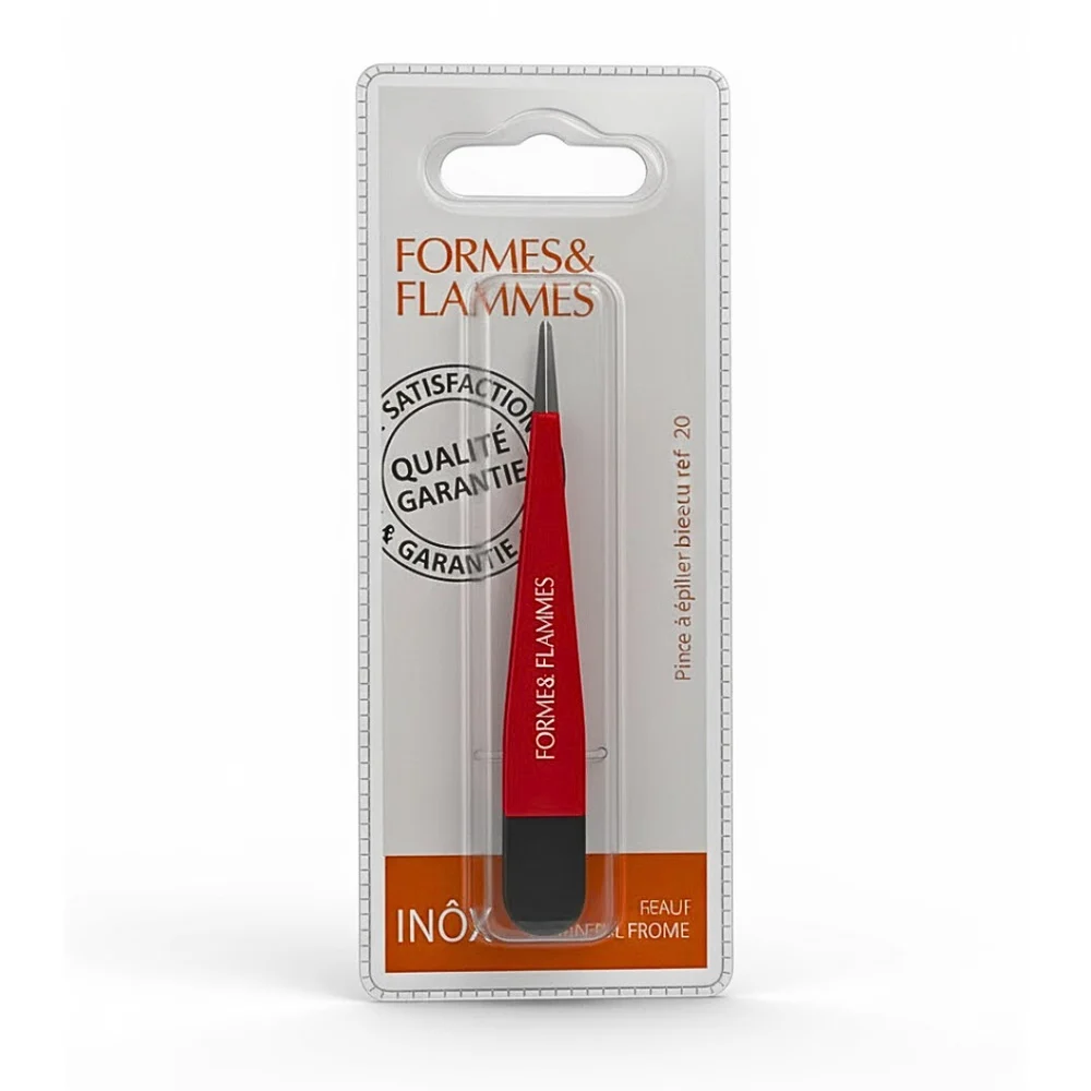Formes Flammes Pince A Echardes Acier Inox Pointus 10cm Refrence 20