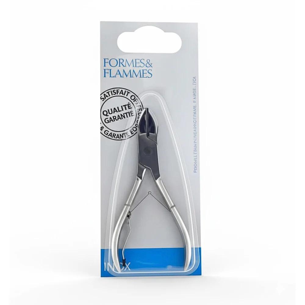Formes Flammes Pince A Ongles Manucure 10cm Refrence 28