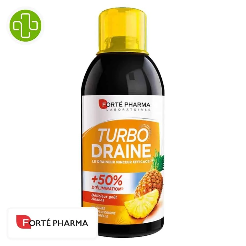 Forte Pharma Turbo Draine Minceur Gout Ananas 500ml