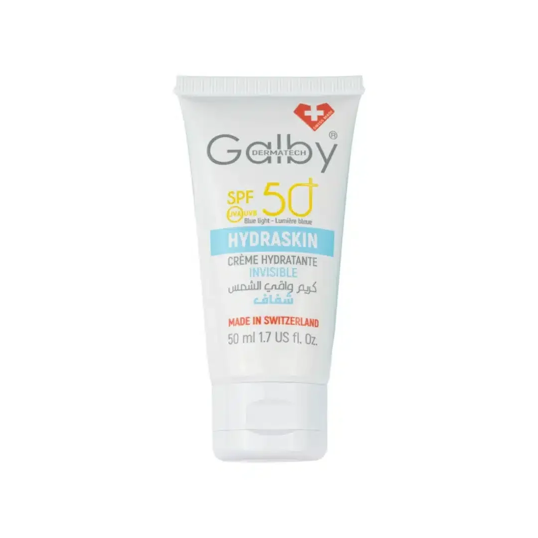 Galby Dermatech Hydraskin Creme Solaire Invisible Spf50 50ml
