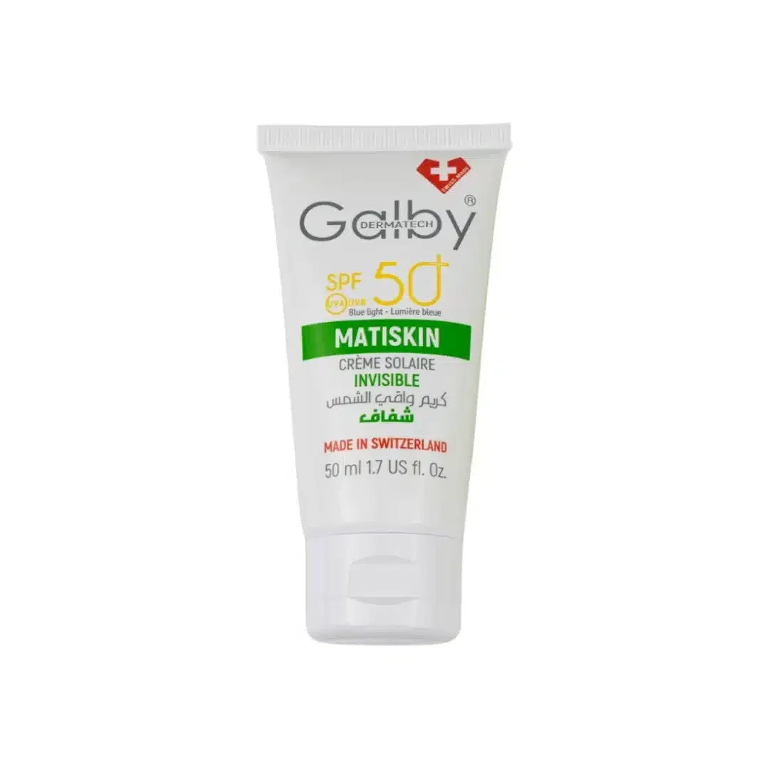 Galby Dermatech Matiskin Creme Solaire Invisible Spf50 50ml
