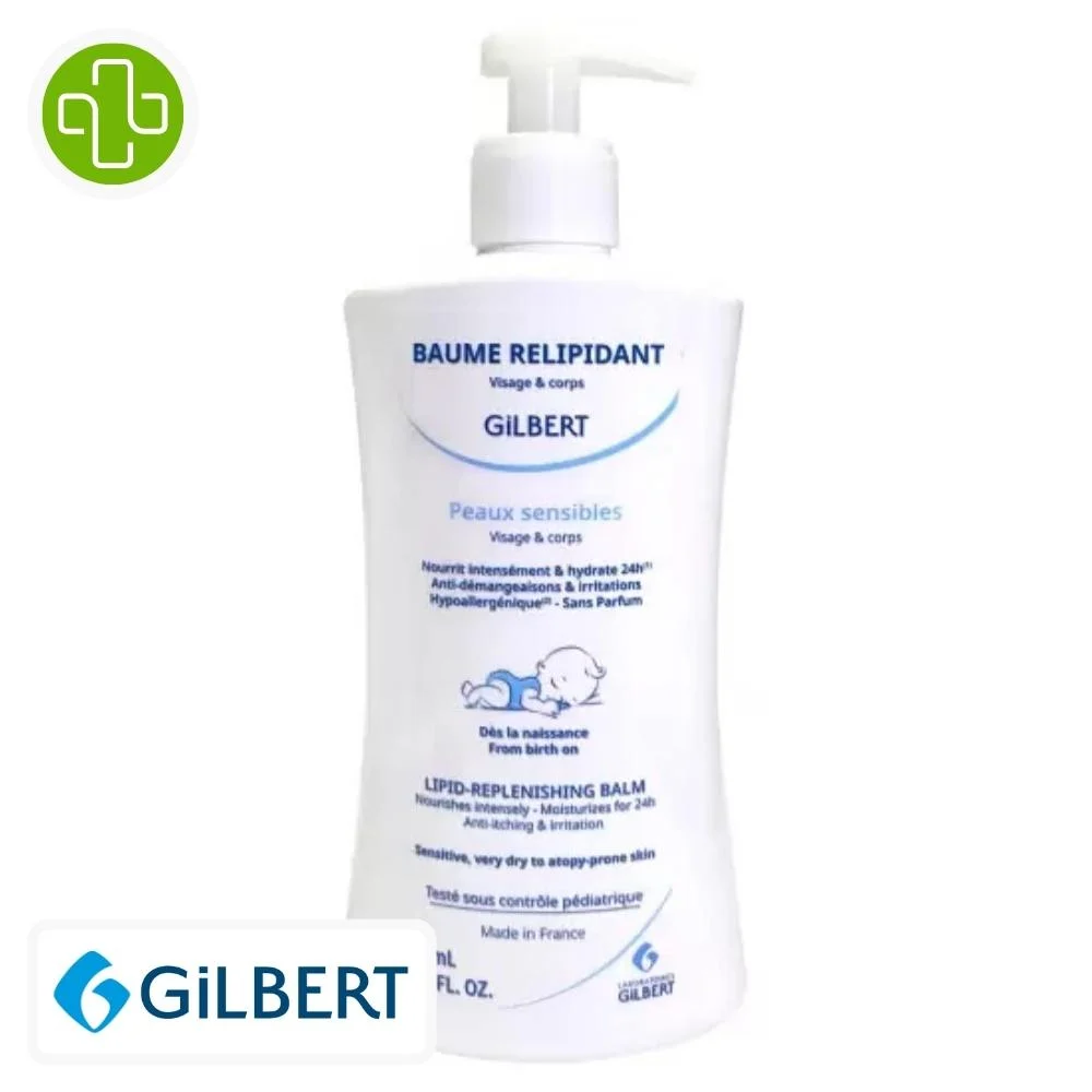 Gilbert Baume Relipidant Nourrissant Hydratant 400ml