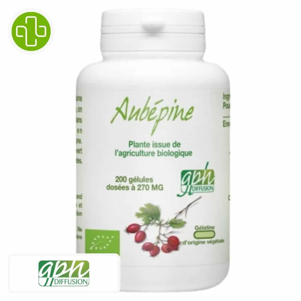 Gph Diffusion Aubepine 270mg 200 Gelules