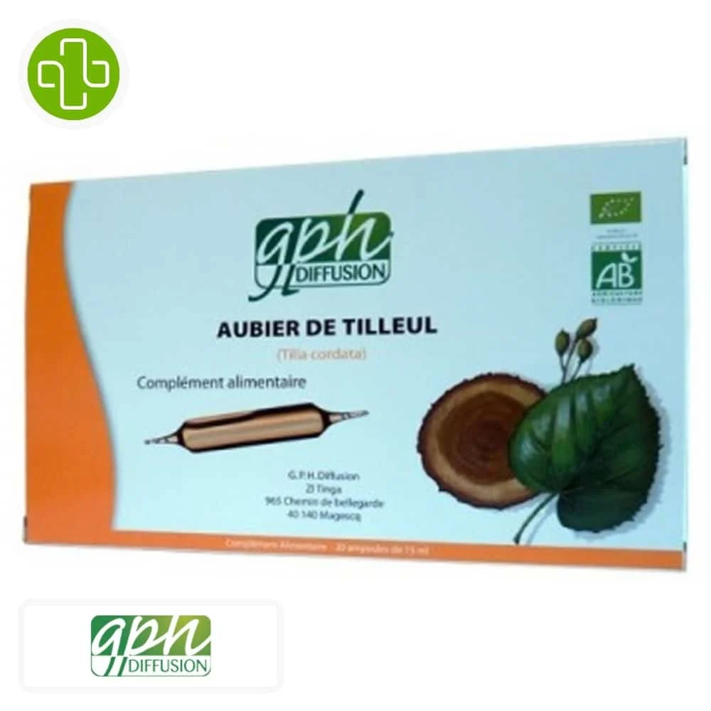 Gph Diffusion Aubier De Tilleul Ampoules 20x15ml