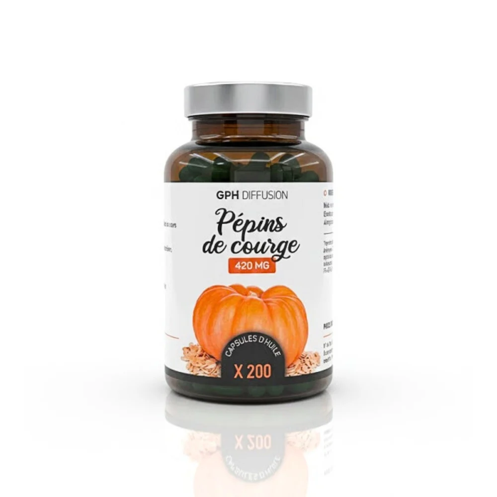Gph Diffusion Pepins De Courge 200 Capsules