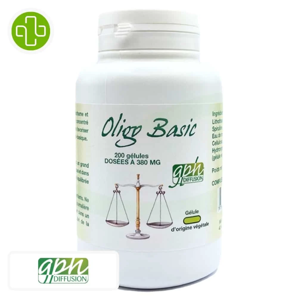 Gph Diffusion Oligo Basic 380mg 200 Gelules
