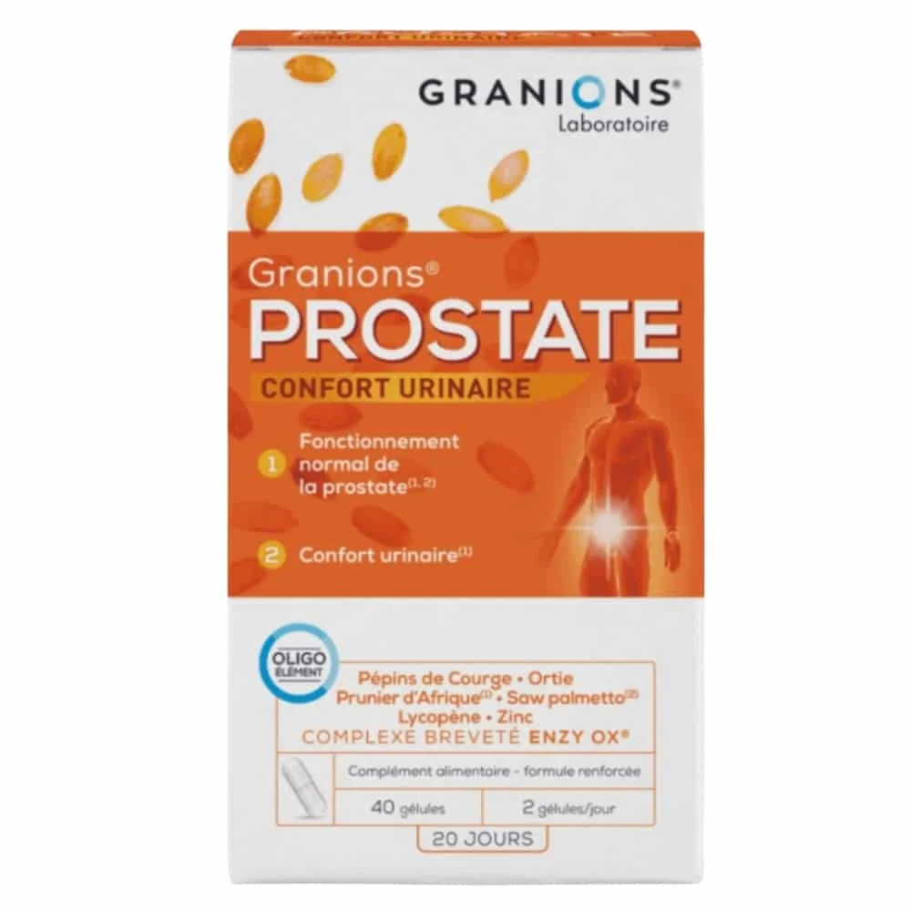 Granions Prostate Confort Urinaire 40 Gelules