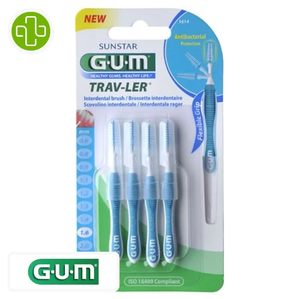 Gum Trav Ler Brossettes Interdentaires 1614 16 Mm