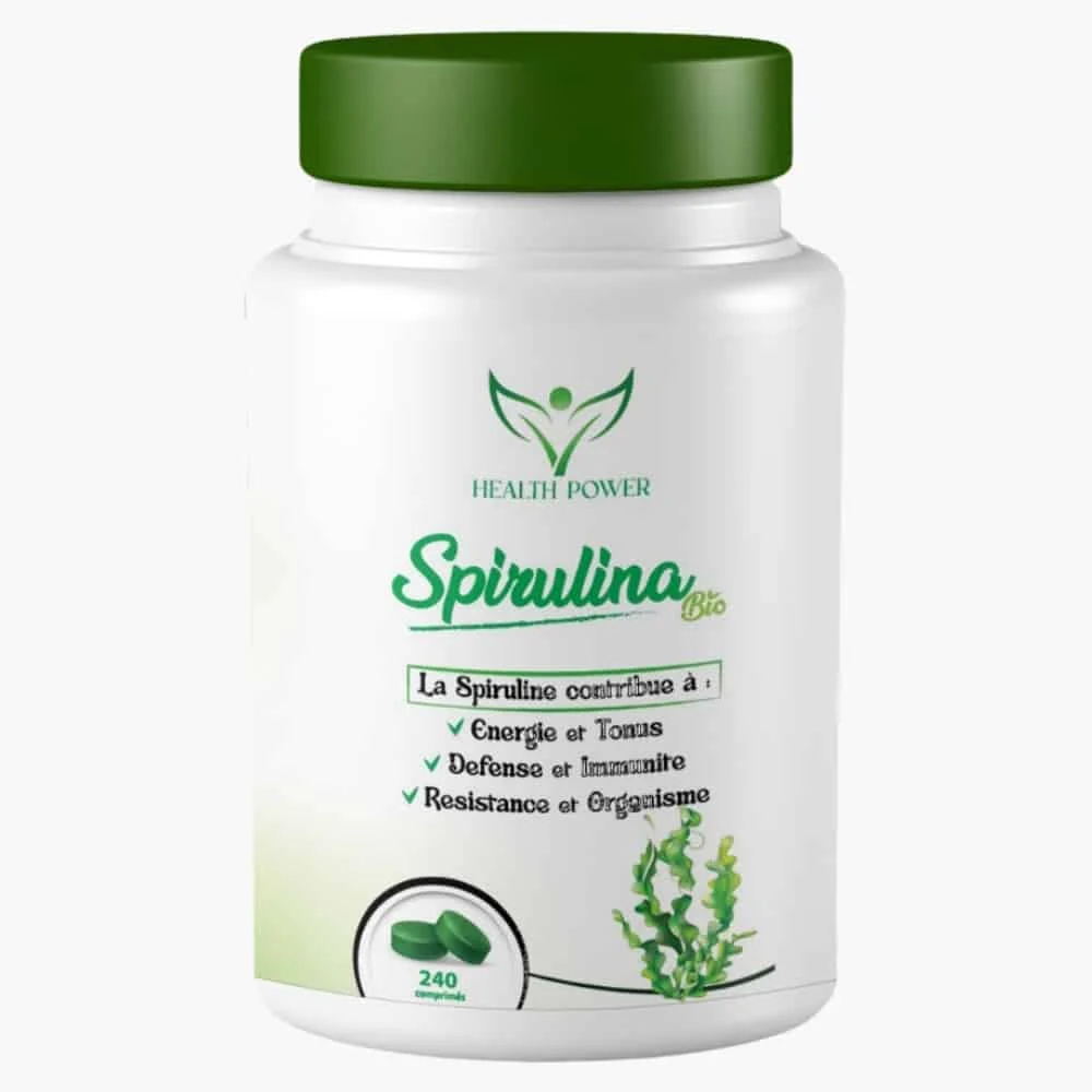 Health Power Spiruline Bio 240 Comprimes