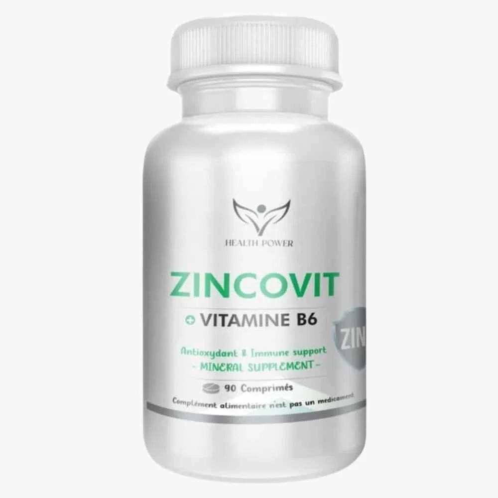 Health Power Zincovit Et Vitamine B6 90 Comprimes