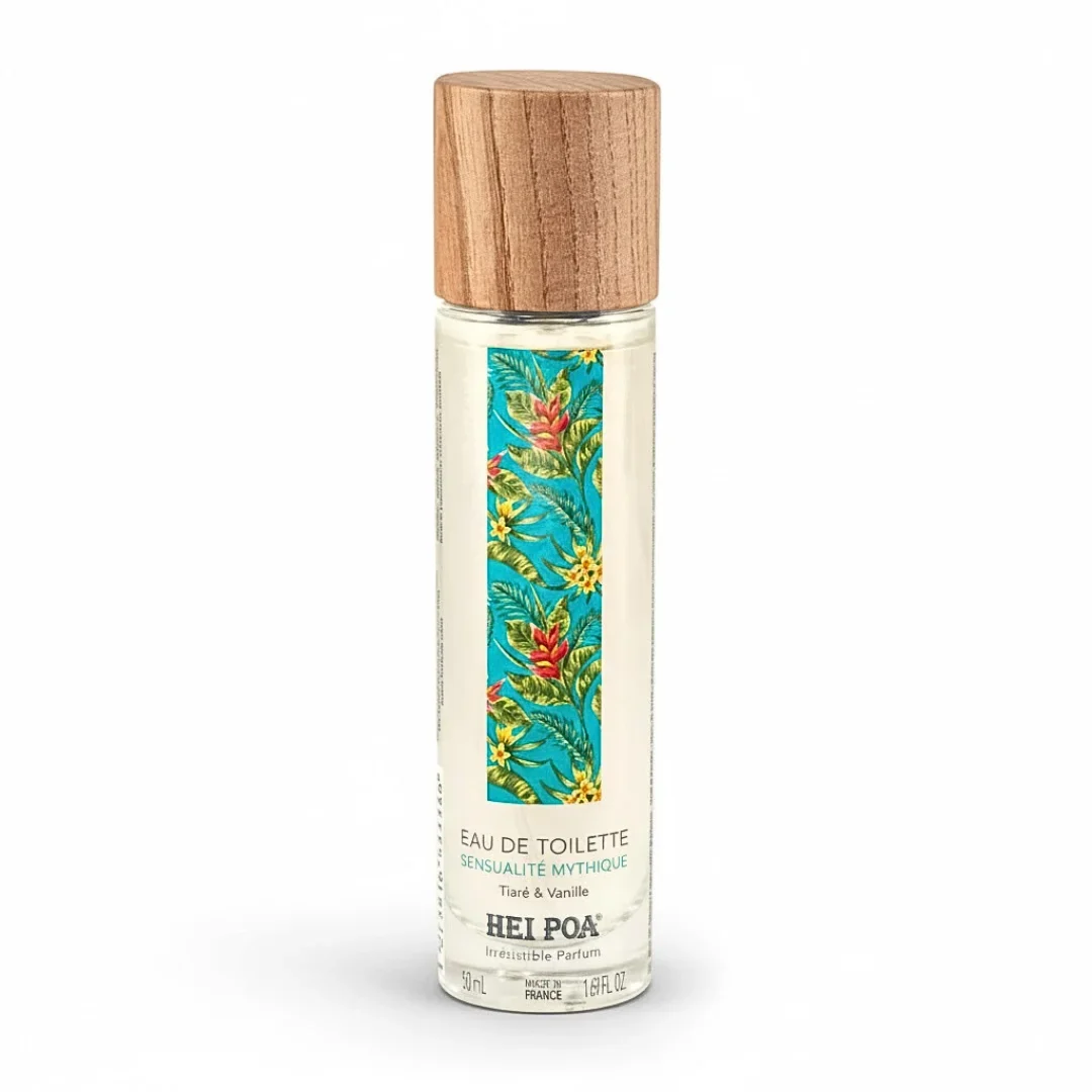 Hei Poa Eau De Toilette Sensualite Mythique Tiarejasmin 50ml