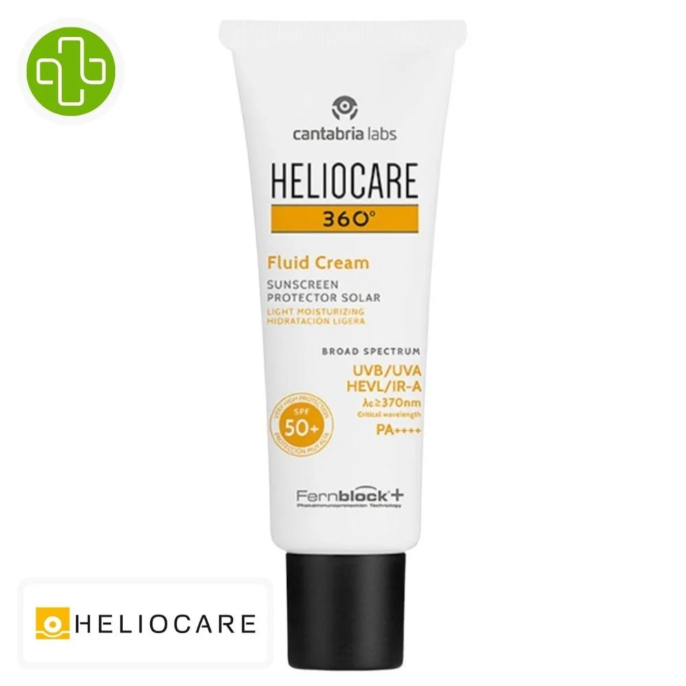 Heliocare 360 Fluide Creme Solaire Spf50 50ml