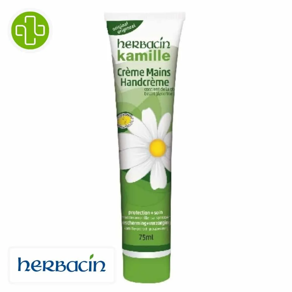 Herbacin Kamille Creme Mains 75ml