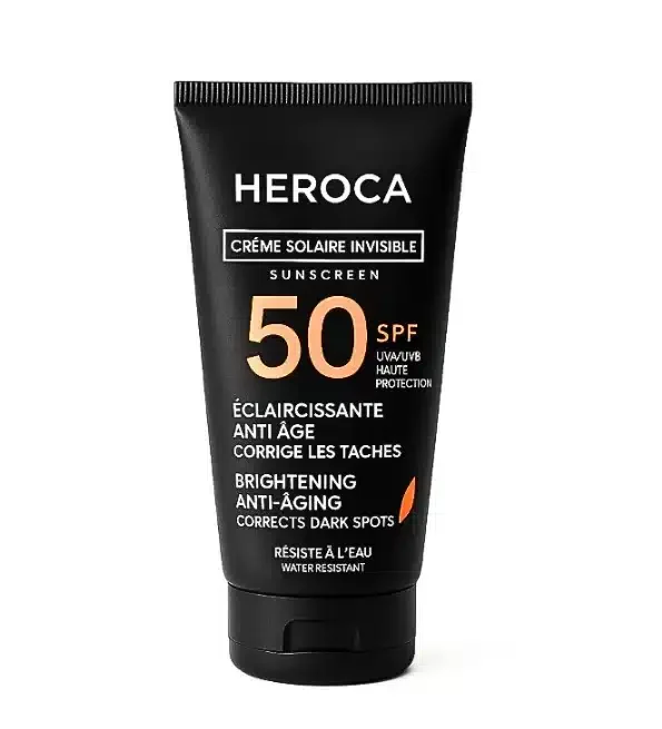 Heroca Sunscreen Creme Solaire Invisible Spf50 50ml